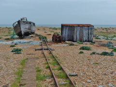 
Line 4, Dungeness fish tramways, June 2013